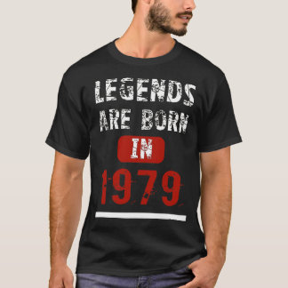 Legenden sind geborenes im Jahre 1979 T-Shirt