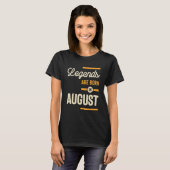 Legenden sind im August Geboren - August Geburtsta T-Shirt (Vorne ganz)