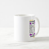 Legenden sind im August geboren Kaffeetasse (VorderseiteRechts)