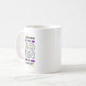 Legenden sind im August geboren Kaffeetasse (Vorderseite Links)