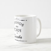 Legenden sind im Dezember geboren Kaffeetasse (VorderseiteRechts)
