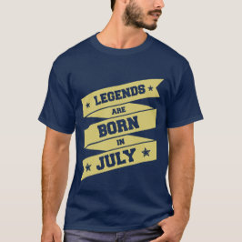 Legenden sind im Juli geboren T-Shirt