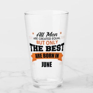 Legenden sind im Juni Geboren Glas