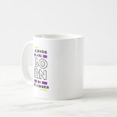 Legenden sind im November geboren Kaffeetasse (Vorderseite Links)