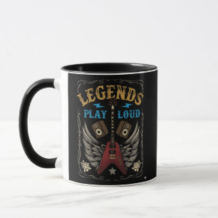 Legenden spielen laut, Tasse