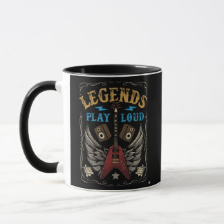 Legenden spielen laut, Tasse