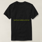 Legenden spielen Runescape T-Shirt (Design vorne)