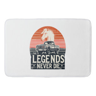 Legenden sterben nie badematte