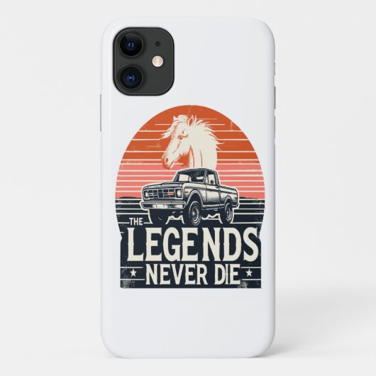 Legenden sterben nie Case-Mate iPhone hülle (Rückseite)