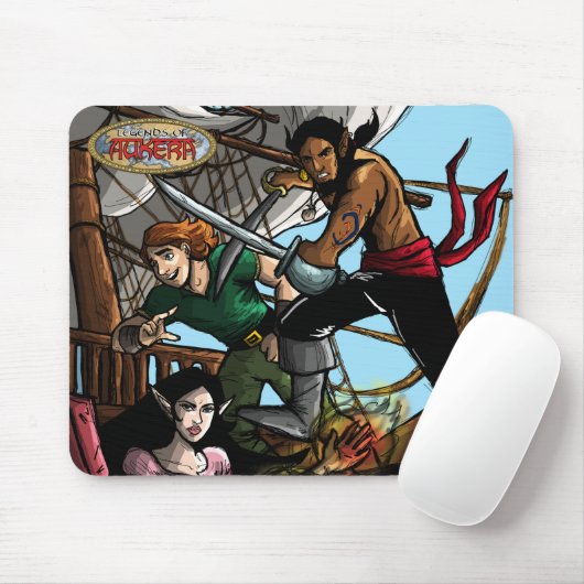 Legenden von Aukera V2-Designmauspad Mousepad (Mit Mouse)