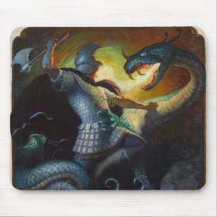 Legenden von Charlemagne von Newell Convers Wyeth Mousepad