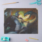 Legenden von Charlemagne von Newell Convers Wyeth Seidenpapier (Basteln)