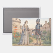 Legenden von Korfu Magnet (Vorderseite/Rückseite)