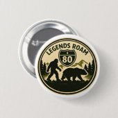 Legenden wandern – I-80 inspiriertes Emblem Button (Vorne & Hinten)