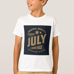Legenden werden im Juli geboren Originalqualität T-Shirt