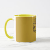 Legenden werden nicht geboren, sondern gemacht – V Tasse (Links)