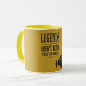 Legenden werden nicht geboren, sondern gemacht – V Tasse (Vorderseite Links)