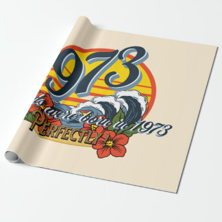 Legenden wurden 1973 geboren geschenkpapier