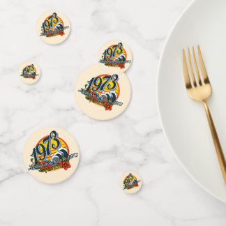 Legenden wurden 1973 geboren konfetti