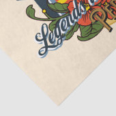 Legenden wurden 1973 geboren seidenpapier (Detail)