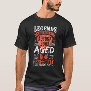 Legenden wurden im August 2002 geboren Gitarrenpi T-Shirt