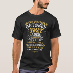 Legenden wurden im Oktober 1927 geboren 95 Jahre a T-Shirt