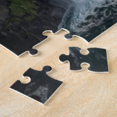 Legendeninsel-Küstenwasserfall-Jigsaw-Puzzle Puzzle (Seite)