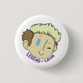 LegendOfLayne Knopf (klein) Button (Vorderseite)