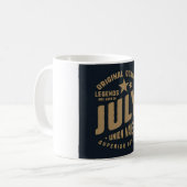 Legends Are Born in July Original Quality Kaffeetasse (Vorderseite Links)