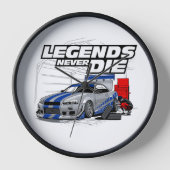 LEGENDS DIE NIE! UHR (Vorderseite)