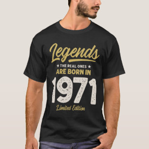 Legends Geboren 1971 - 51. Geburtstag Retro Classi T-Shirt