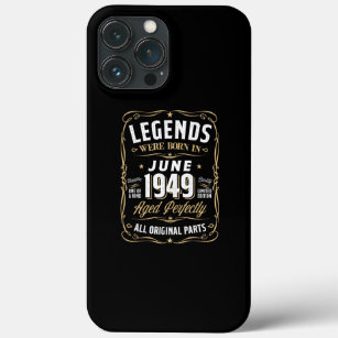Legends Juni 1949 Geschenk 73 Jahre alt 73. Geburt Case-Mate iPhone Hülle