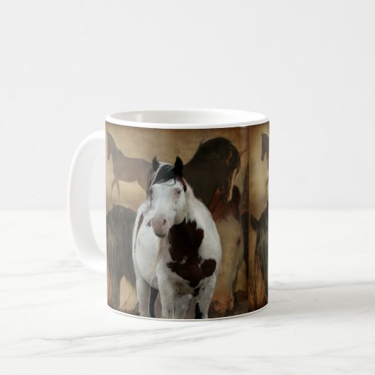 Legends Mustang Tasse (Vorderseite Links)