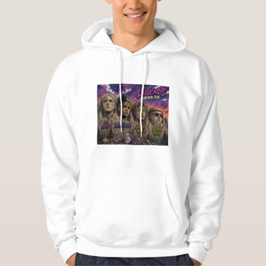 Legends Never Die Hoodie (Vorderseite)
