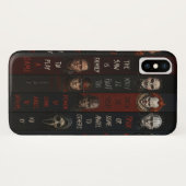 Legends of Horror Villains Mobile Case (Rückseite (Horizontal))