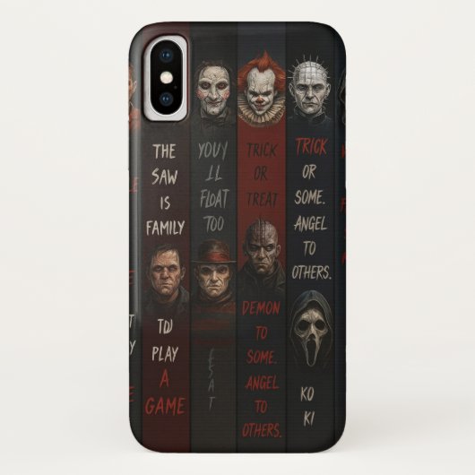 Legends of Horror Villains Mobile Case (Rückseite)
