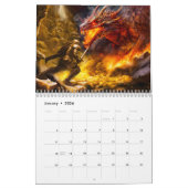 Legends of the Nibelungen Epic Saga 2026 Calendar Kalender (Jan 2026)