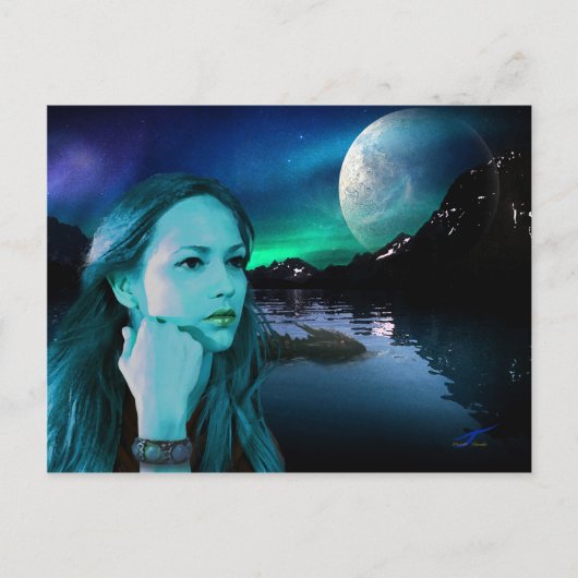 Legends-See Postkarte (Vorderseite)