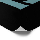 Legends seit 1974 Geburtstagsgeschenk Poster (Ecke)