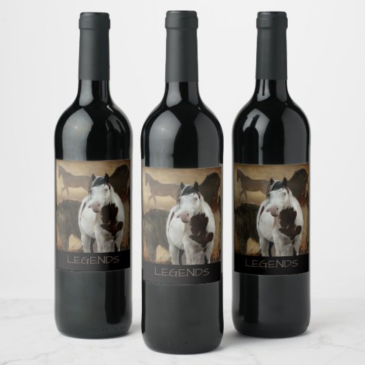 Legends Wine Labels Weinetikett (Flaschen)