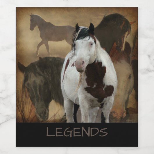 Legends Wine Labels Weinetikett (Einzelnes Label)