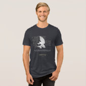 LEGENS NIEMALS FALL Eagle T - Shirt - Savage Motiv (Vorderseite voll)