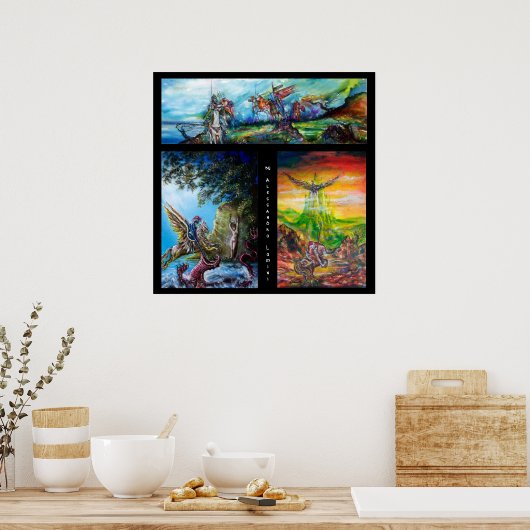 LEGENZ VON MAGIC UND MYSTERY POSTER (Küche)