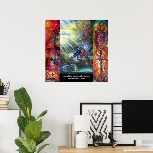 LEGENZEN FÜR MAGISCHE UND MYSTERIE 2 POSTER (Heimbüro)