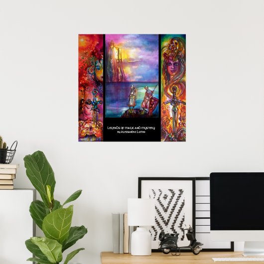 LEGENZEN FÜR MAGISCHE UND MYSTERIE 3 POSTER (Heimbüro)