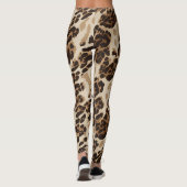 Legging Animal Print Beige Estampado Leggings (Rückseite)