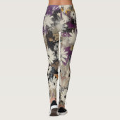 Legging Destroyed Floral Collage Leggings (Rückseite)