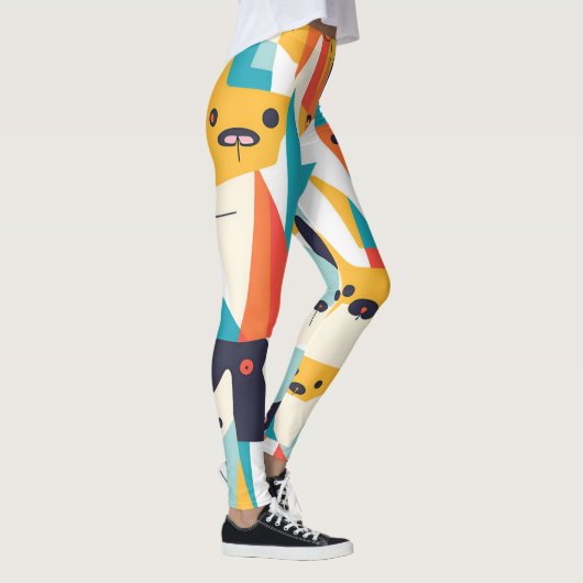 Legging Dogs Picasso Leggings (Rechts)