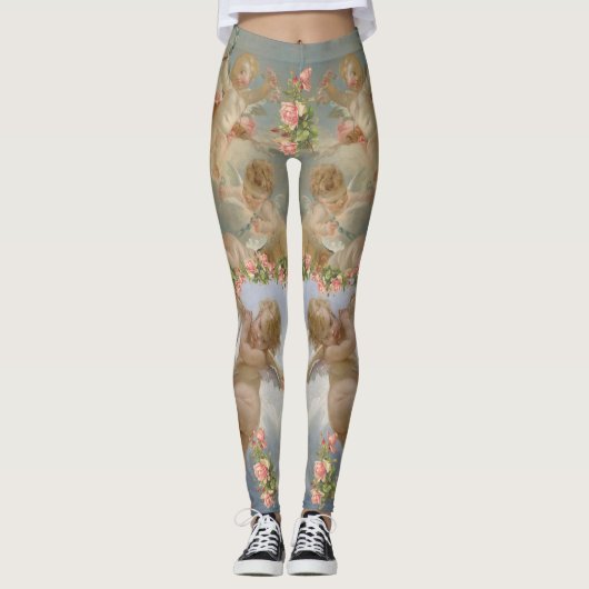 legging Engelengelsköpfchen Leggings (Vorderseite)