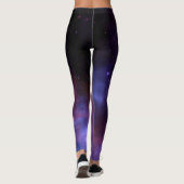 Legging Galaxiedruck Leggings (Rückseite)